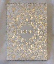Christian Dior Novelty Notebook 2023 Holiday Christmas vip gift White Gold JP