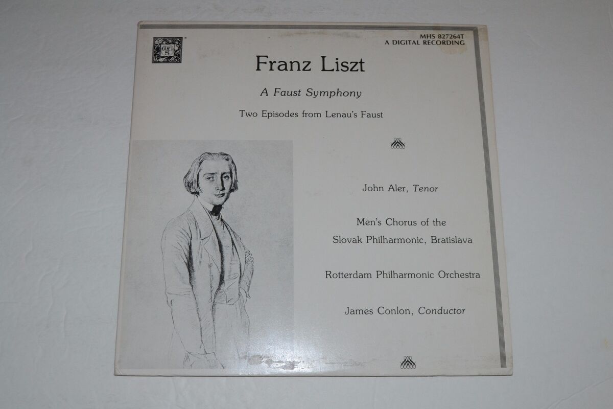 中古】 Liszt リスト / Faust Symphony: Conlon / Rotterdam Po