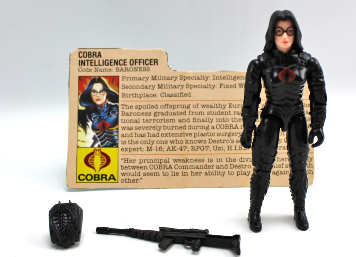 Vintage GI Joe 1984 Baroness Complete Action Figure | eBay
