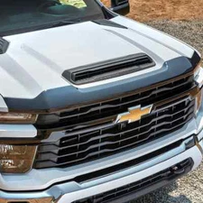 2020-2025 Silverado 2500HD 3500HD Low Profile Hood Protector 19418523 Smoke OEM