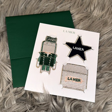 NEW La Mer Applique Patches - La Mer 2023 Holiday Christmas Birthday Gift