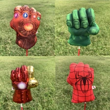 6 Styles Superhero Design Golf Club Head Covers Driver Woods Hybrid Head Covers