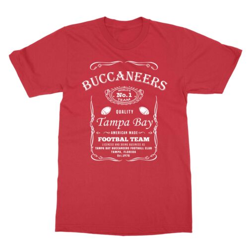 Tampa Bay Buccaneers JD Whisky Football Whiskey Cool Men's T-Shirt
