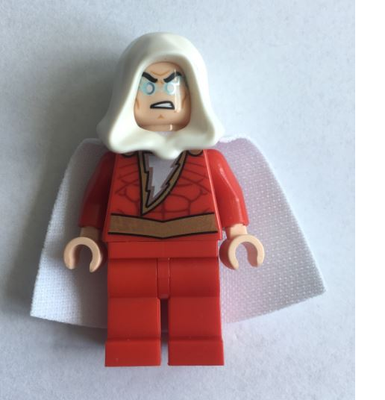 New lego shazam-white hood from set 76120 batman II (sh592) | eBay