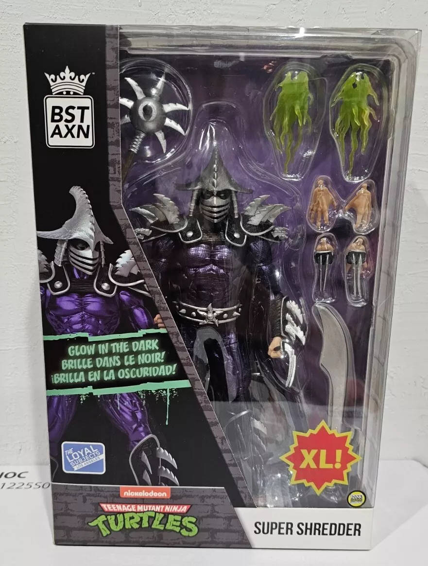 TMNT BST AXN XL SDCC 2023 Super Shredder Glow-in-the-Dark Comic 8 Fig –  The Loyal Subjects