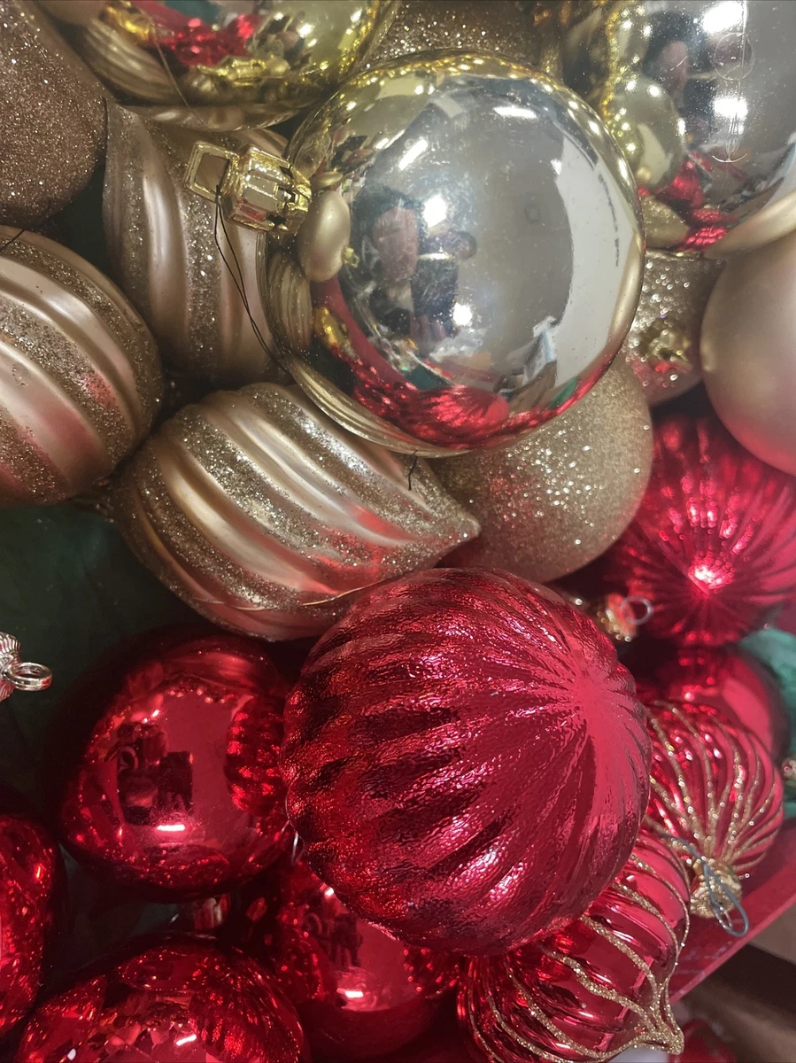 Solid 2024 christmas ornaments