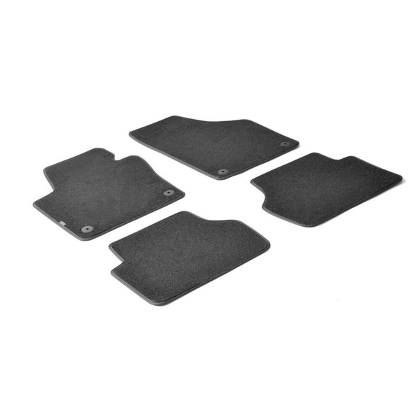 Set FußMatten Nach Maß Aus Teppichboden FüR VW Tiguan 2007-2016-image