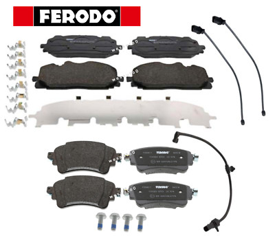 Front Brake Pad & Rear Brake Pad Set OES + Sensors for Audi RS5 / RS5 Sportback
