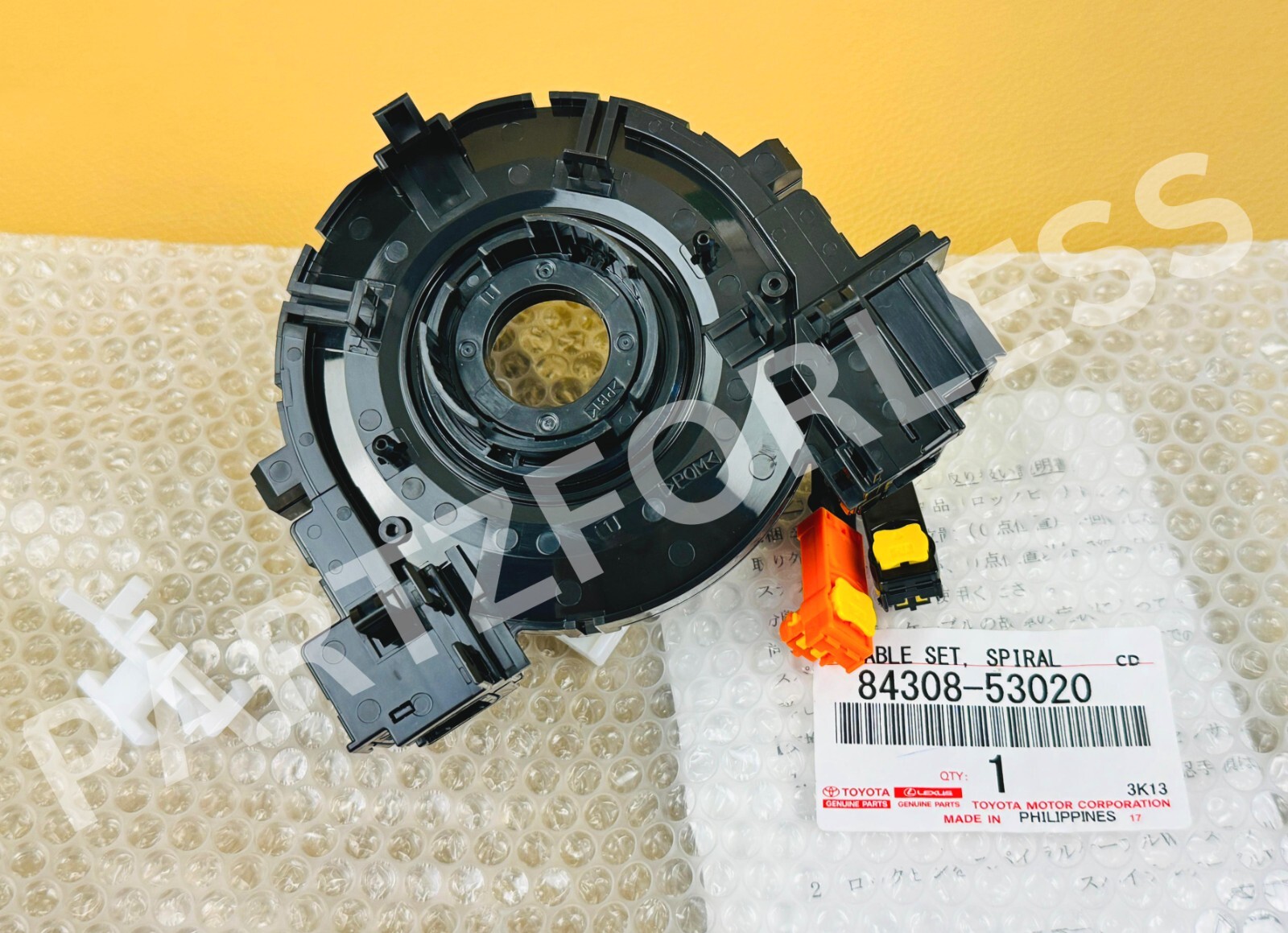 84308-53020 TOYOTA GENUINE CABLE SUB-ASSY, SPIRAL 8430853020 NEW 