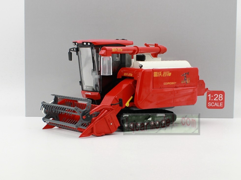 ミニカー 1/28 Weichai LOVOL RG80H ハーベスター 1/28 Scale LOVOL ASHNA RG80 combine harvester model | eBay