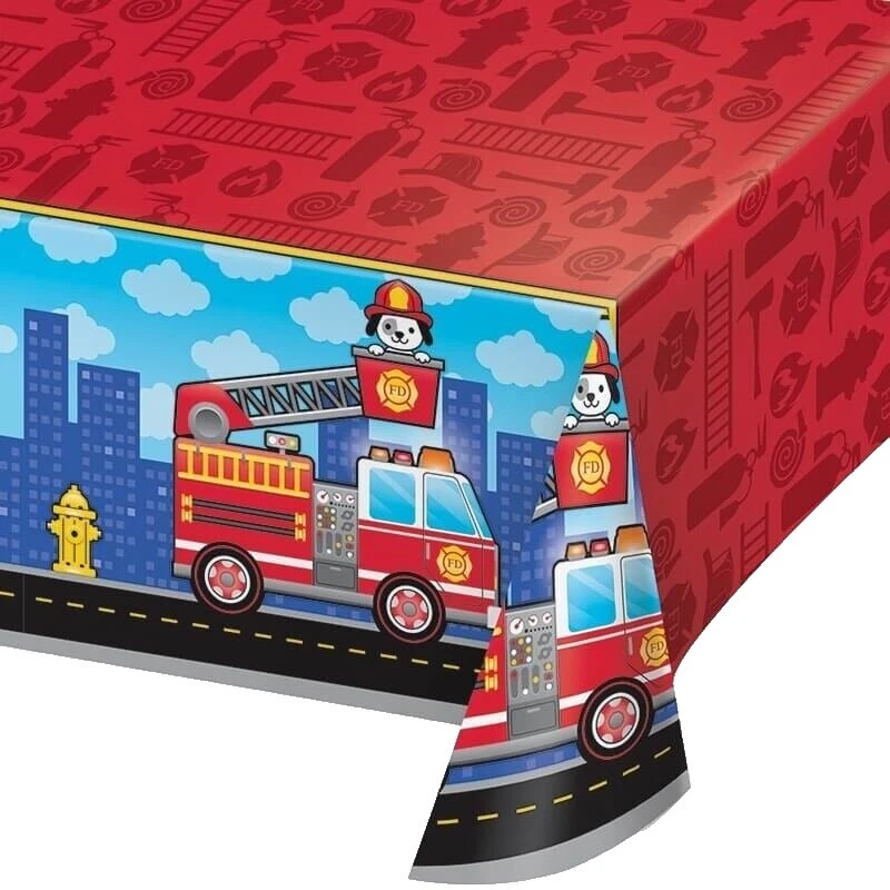 Birthday Firemen Party Tableware & Serveware