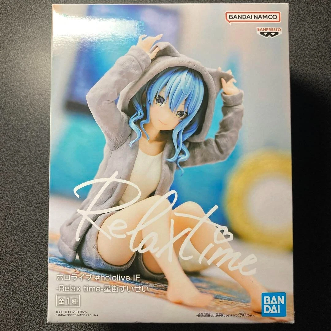 Hololive Production Hoshimachi Suisei Relax Time Figure Banpresto