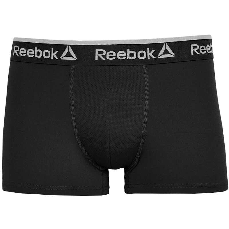 Reebok Herren Boxer Shorts Sport Unterhose Unterwäsche Hose schwarz blau 3 4 5 6 - Image 2 of 4