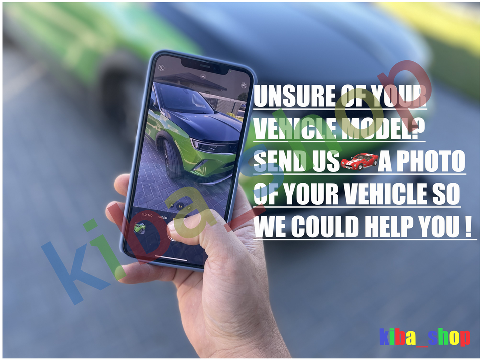 LEFT REAR DAYTIME RUNNING LIGHTS FITTING BRACKETS FRONT L PLASTIC BLACK