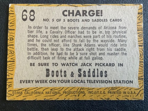 1958 TOPPS TV WESTERNS PICK CARDS YOU WANT - Picture 39 of 43