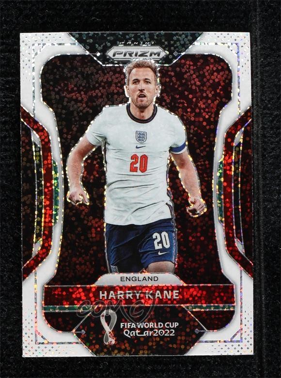 2022 Panini Prizm World Cup Qatar White Sparkle Prizm Harry Kane #86 0fo5