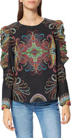Desigual Ravvel Damenbluse ManschettenäRmel Xs
