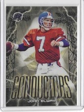 Marketplace image: 2024 TOPPS RESURGENCE FOOTBALL SUPERFRACTOR CONDUCTORS REFRACTOR JOHN ELWAY 1/1
