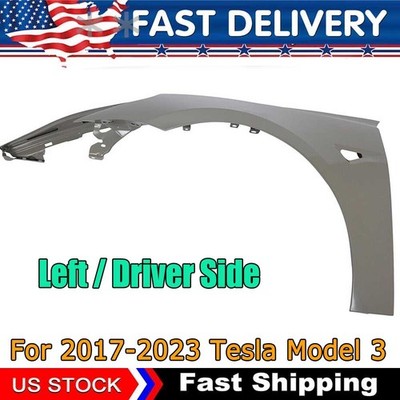 Fender For 2017 2018-2023 Tesla Model 3 Primed Front Left Driver Side 1081401E0D
