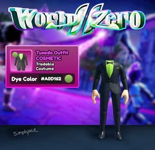 World Zero Costume - Tux 1 #A0D162 (Lime Green)