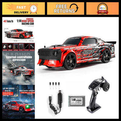 1/14 Scale RC Drift Car - 4WD Off-Road Remote Control Truck, 40 KM/H, Gyro, Meta