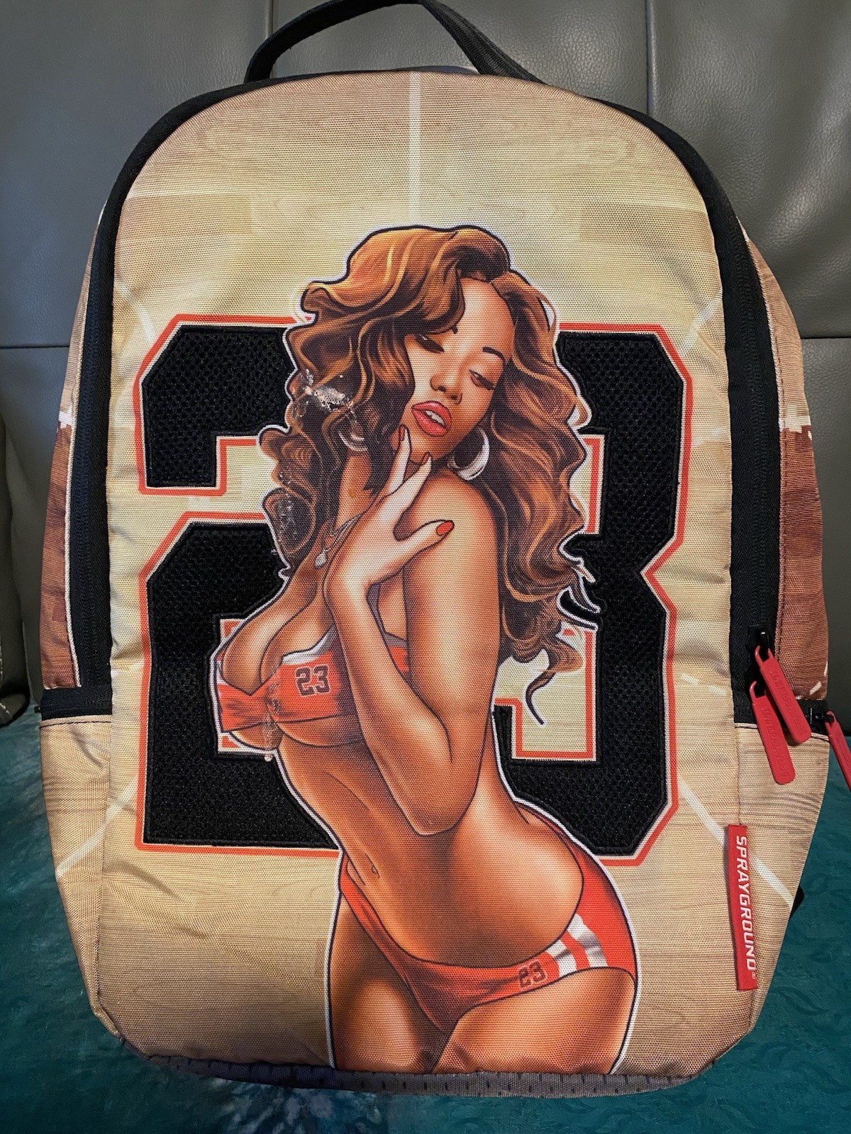 Sprayground Brown Backpack, Rare - image 2