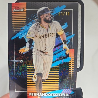 🔥🔥Topps 2026 Finest Fernando Tatis Jr. FIRST ON PRINT /10 SSP Padres #117 🔥🔥