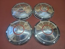 Vintage 1969-74 Dodge Redline Mopar Dog Dish Hubcaps Wheel Covers Caps