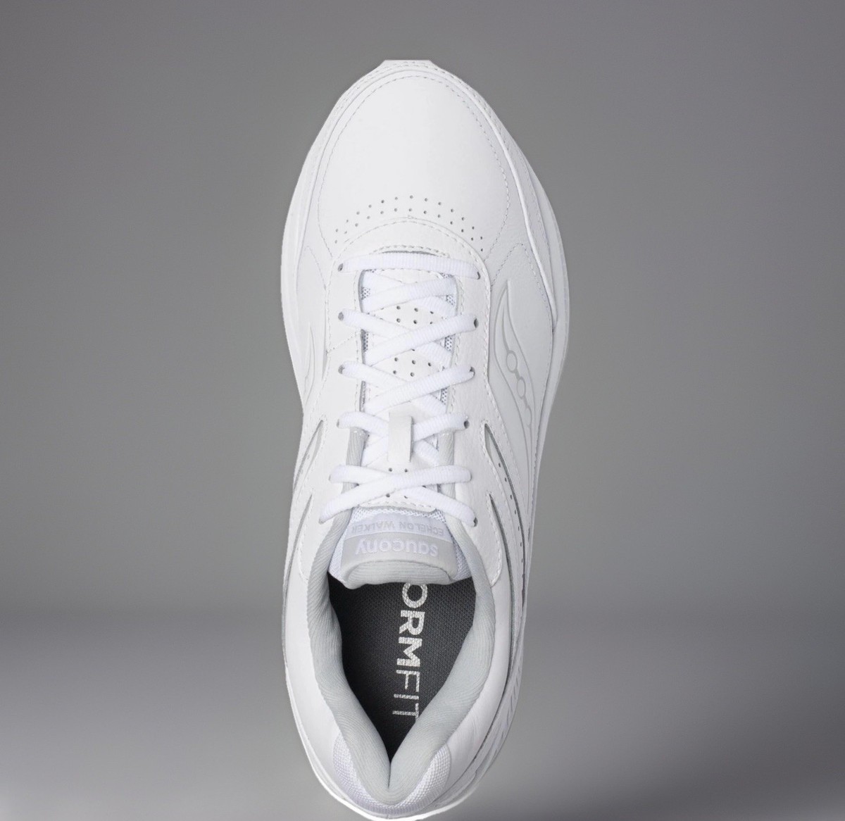 Saucony Echelon Walker 3 Walking Shoes White Lightweight Men  display picture 2