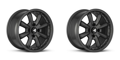 (2X) Enkei COMPE Wheels [15x8 / 4x114.3 / ET:0 / CB:72.6] Matte Gunmetal