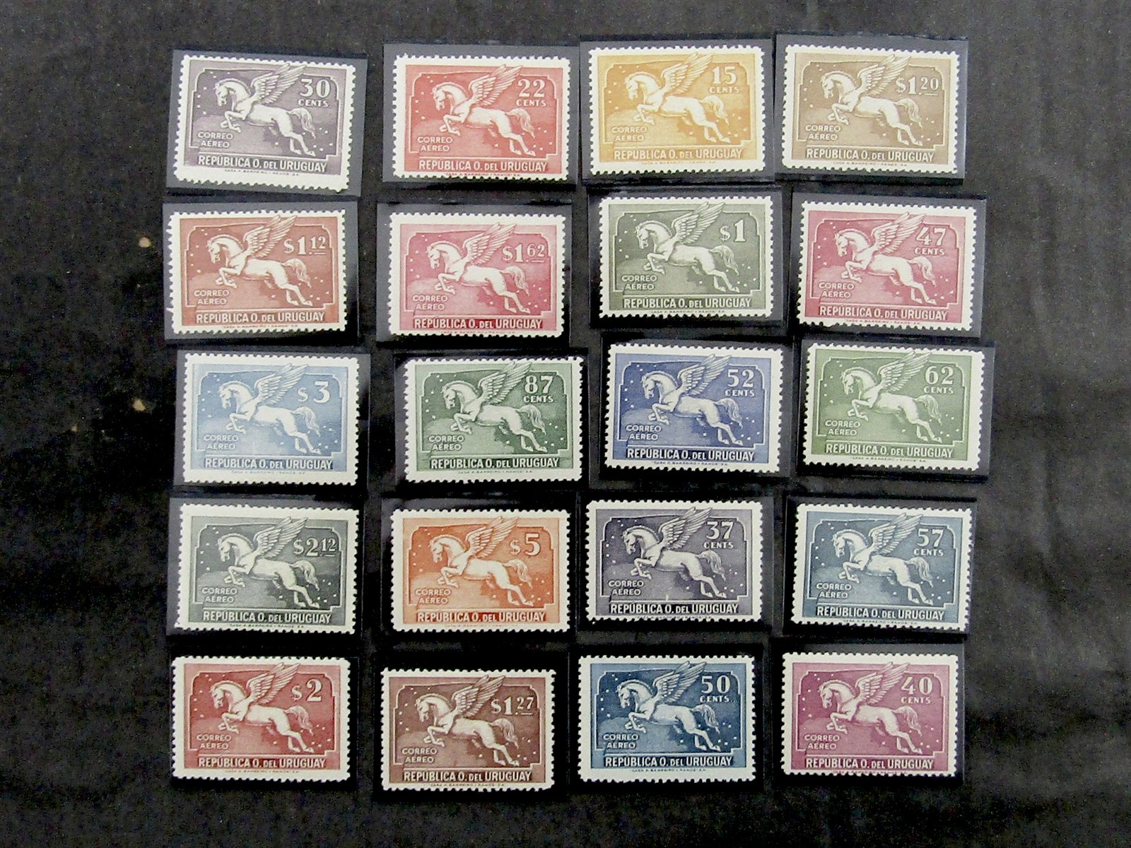 nystamps Uruguay Early Stamp Mint OG H £300     J30y2832