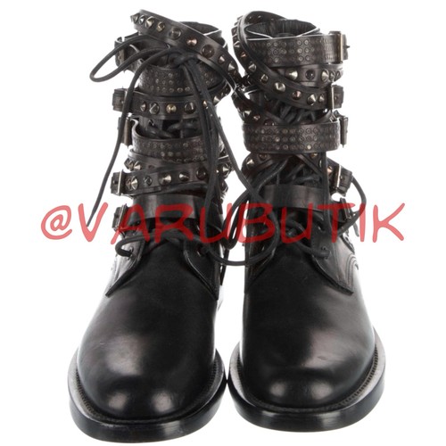 saint laurent paris fw13 runway studded ranger boots 40 (42)