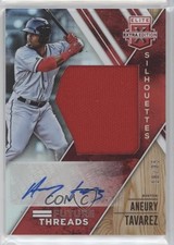 2017 Panini Elite Extra Edition Red 18/35 Aneury Tavarez #FTSA-AT Auto 2t9