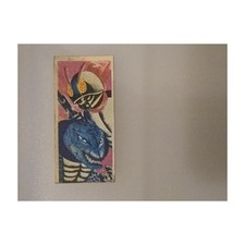 Kamen Rider Kaiju Monster Rocket Cannon Vintage Japanese Menko Card
