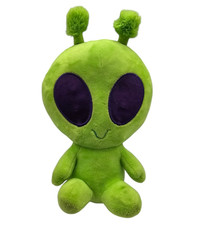 Aurora Galactic Cuties 8" green plush alien named Twitch