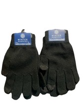 2pkWinter Essentials Touch Screen Gloves Texting Warm Unisex One Size Fits Most