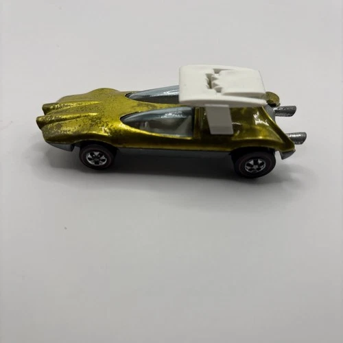 Vintage Hot Wheels Redline Swingin’ Wing Yellow - All Original, Excellent Car