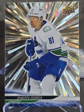 2024-25 Upper Deck Series 2 Outburst #424 Dakota Joshua