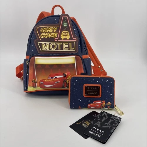 Loungefly Disney Pixar Cars Cozy Cone Backpack