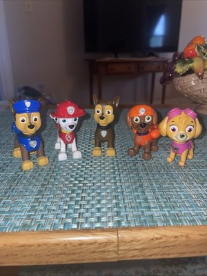 Paw Patrol Action Pack Pups Almost Complete Set 5