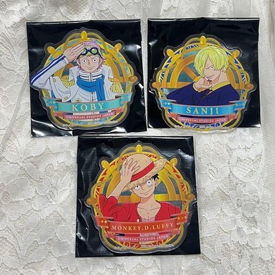 Einteiliges USJ Untersetzer 3er Set Sankoji Luffy Coby Acryl 2024 gebraucht