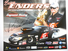 Erica Enders signed FIRST FEMALE NHRA PRO STOCK WINNER Dragster 8x10 Hero Card — photo 1
