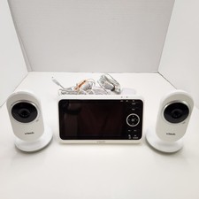 VTech VM350-2 Baby Monitor 5" Screen 2 Cameras Tested Works