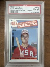 1985 Topps #401 Mark McGwire RC Rookie PSA 10 GEM MINT
