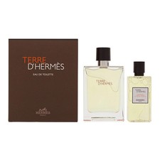Image of HERMES TERRE DHERMES GIFT SET EDT 100ML + SHOWER GEL 80ML | NEW & SEALED
