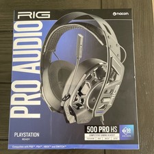 RIG 500 PRO HS Competitive Gaming Wired Headset For Sony PS4 PS5 PC Switch - NEW
