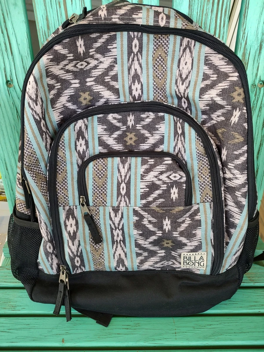 Billabong Canvas Backpack - Medium Size - Beautiful Print | eBay display picture 1