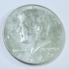 1969 D UNCIRCULATED SILVER KENNEDY HALF DOLLAR 40% SILVER FROM SET #7039
