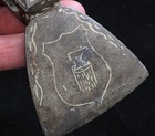 Antique Hand‑Forged Iron Folk Art Tool – Dated 1908 – Engraved Craft & Patriotic — photo 4