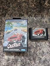 OUTRUN MEGA DRIVE GAME RARE RETRO GAMING SEGA NO MANUAL 